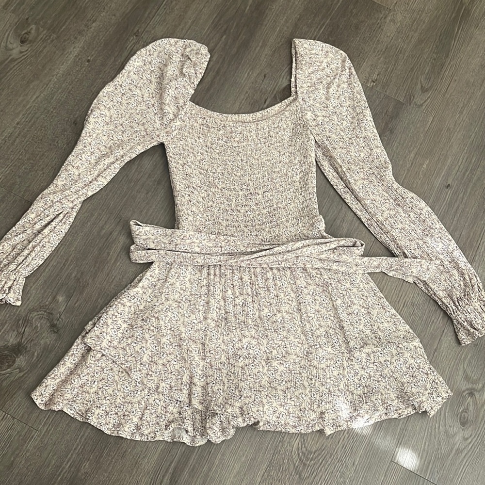 Floral romper.